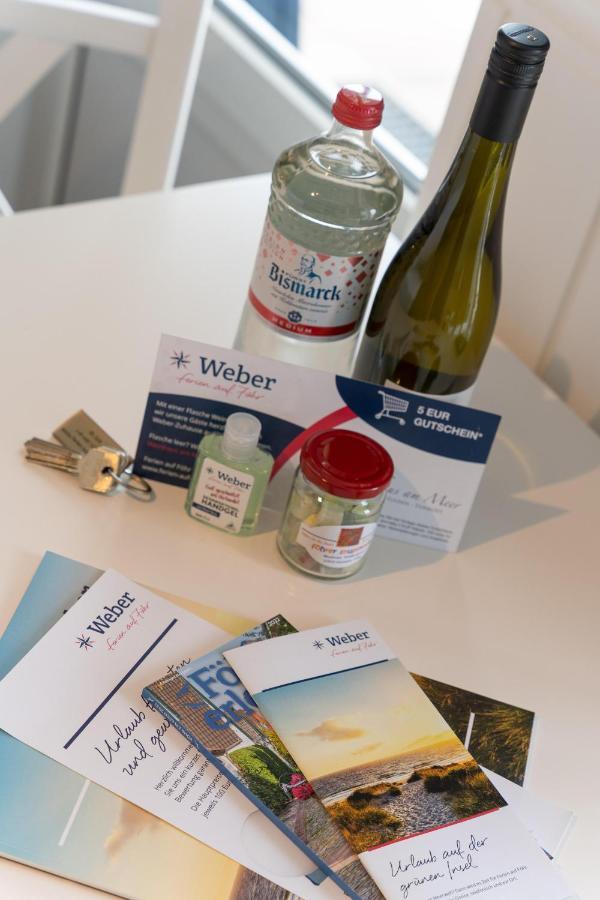 Nordland Appartements Wohnung Langeland Wyk auf Foehr Luaran gambar
